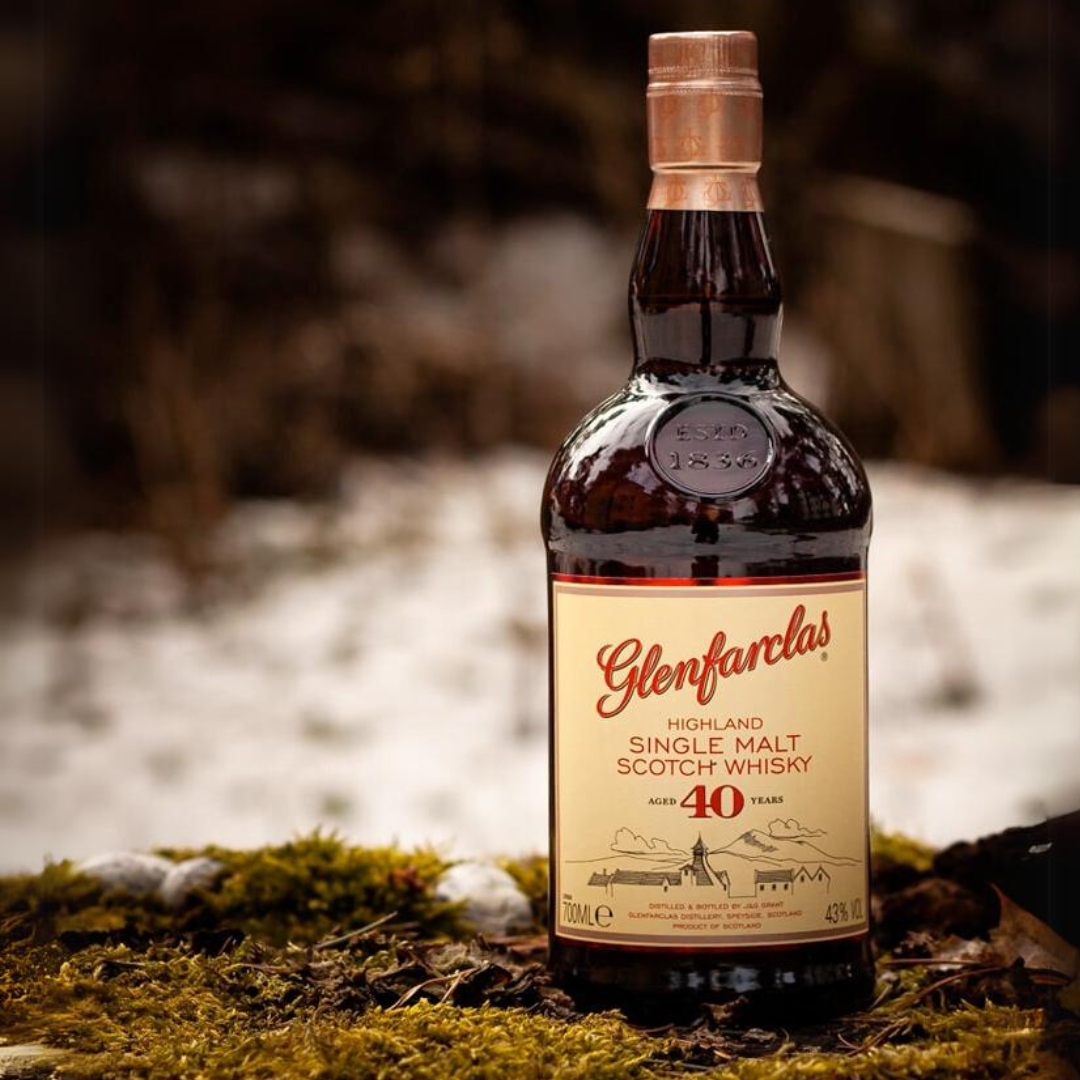 Glenfarclas 40 Year Single Malt Scotch – Bourbon Hunt USA