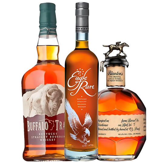 Masterpiece Bourbon Trio Bundle - Eagle Rare, Blanton's Original, Buffalo Trace Buffalo Trace