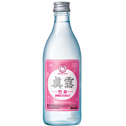 Jinro Is Back Zero Sugar Soju 375mL – Bourbon Hunt USA