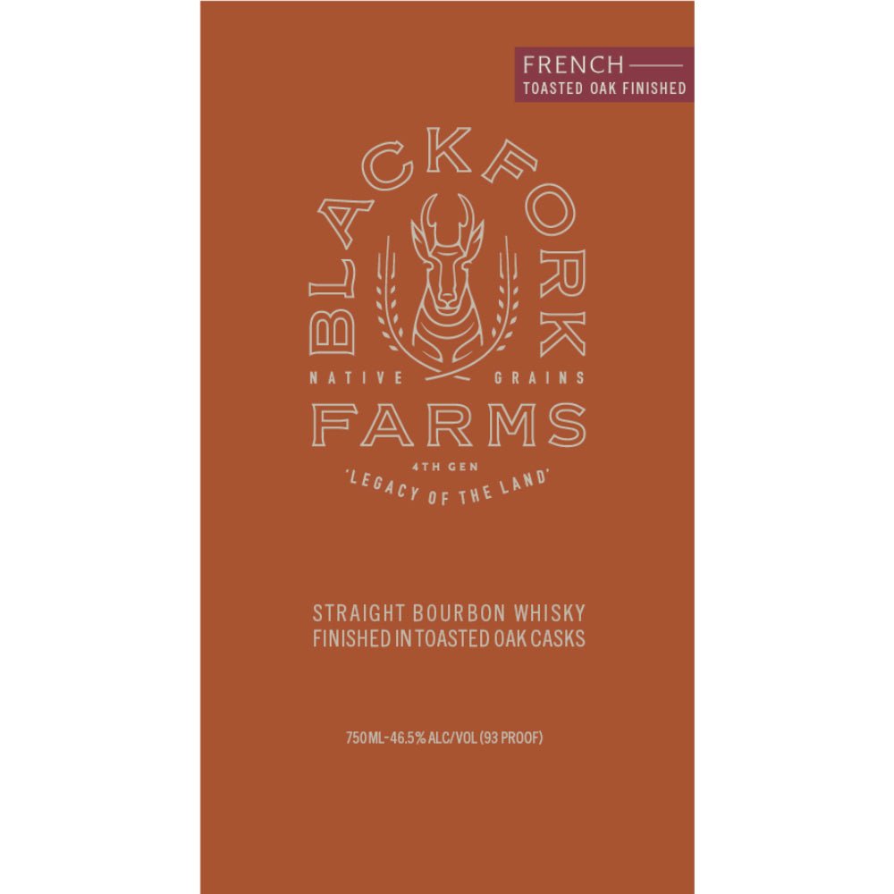 BlackFork Farms Cask-Finished French Toasted Oak Straight Bourbon Whiskey