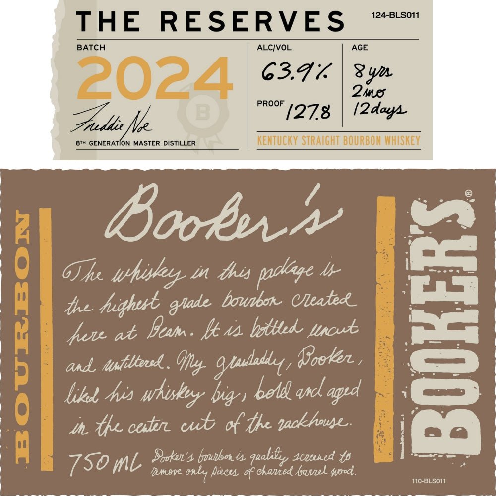 Buy Booker’s Bourbon The Reserves 2024 Batch® Online Bourbon Hunt USA