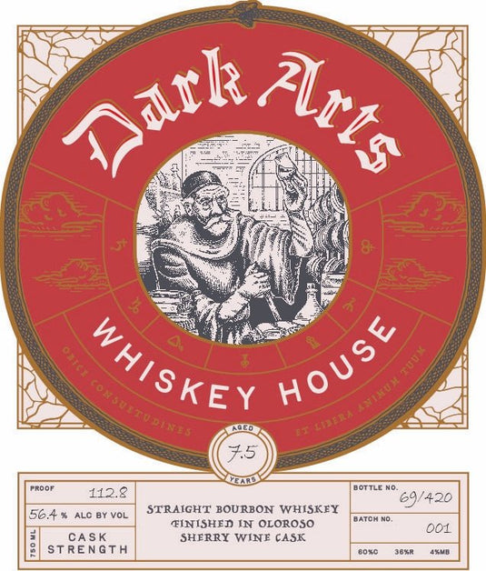 Dark Arts Straight Bourbon Whiskey 7.5 Years Oloroso Sherry Cask Finish - Main Street Liquor