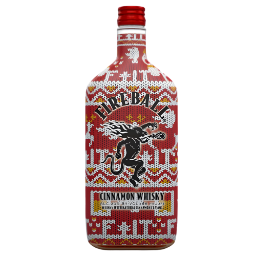 Fireball Cinnamon Whisky Holiday Collector's Edition Limited