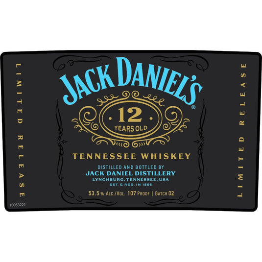 Jack Daniel's 12 Year Old Batch 02 Limited Release - Main Street Liquor