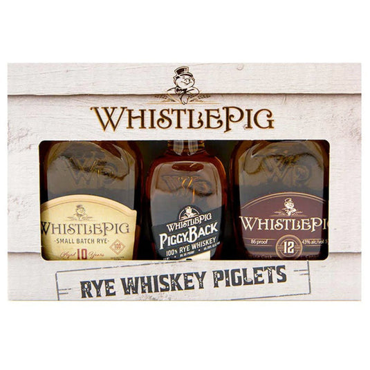 Whistlepig "Rye Whiskey Piglets" Flight Gift Set - Main Street Liquor