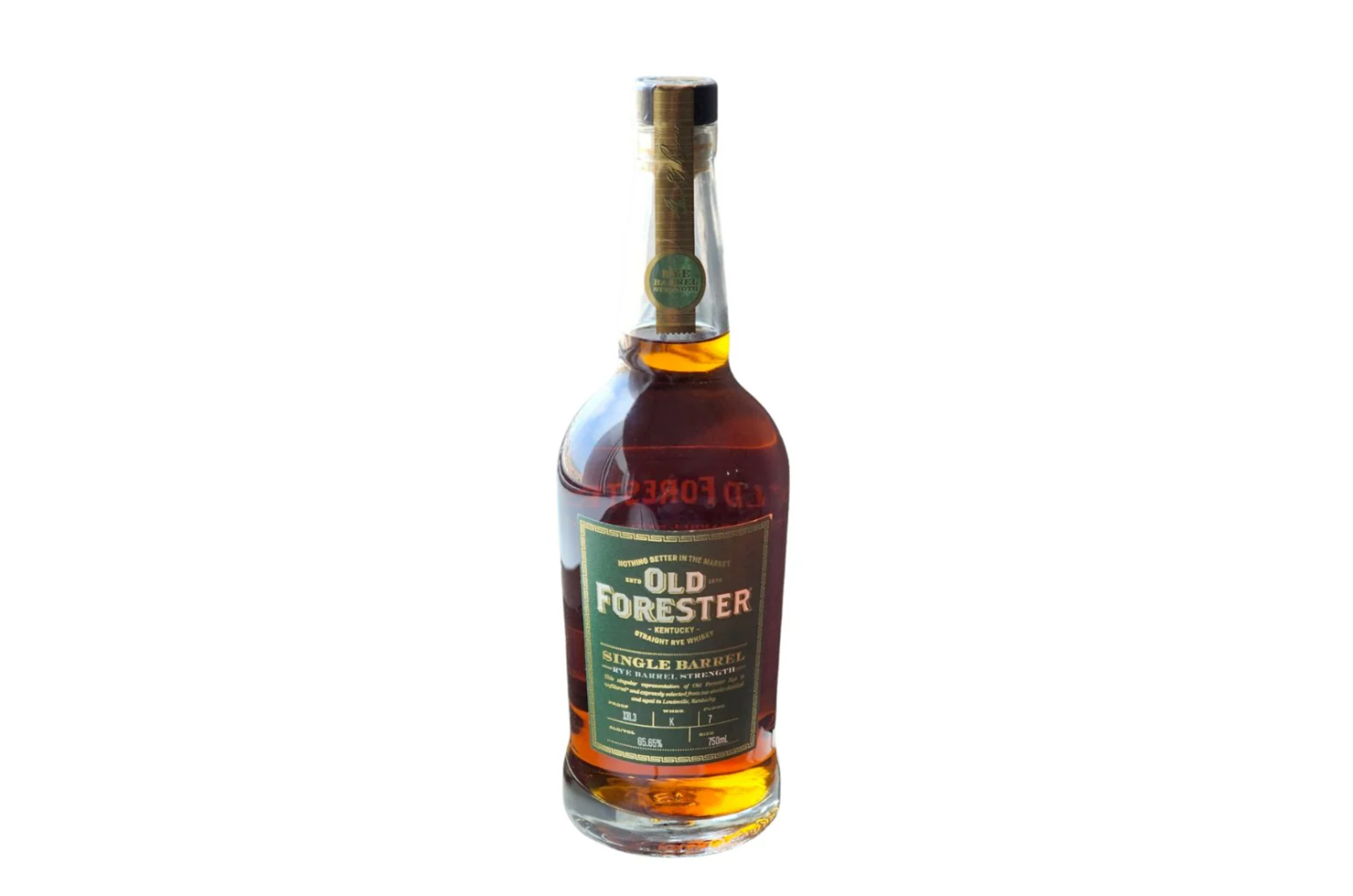 Old Forester Barrel Proof Rye 131.3 Proof | Old Forester Barrel Proof ...