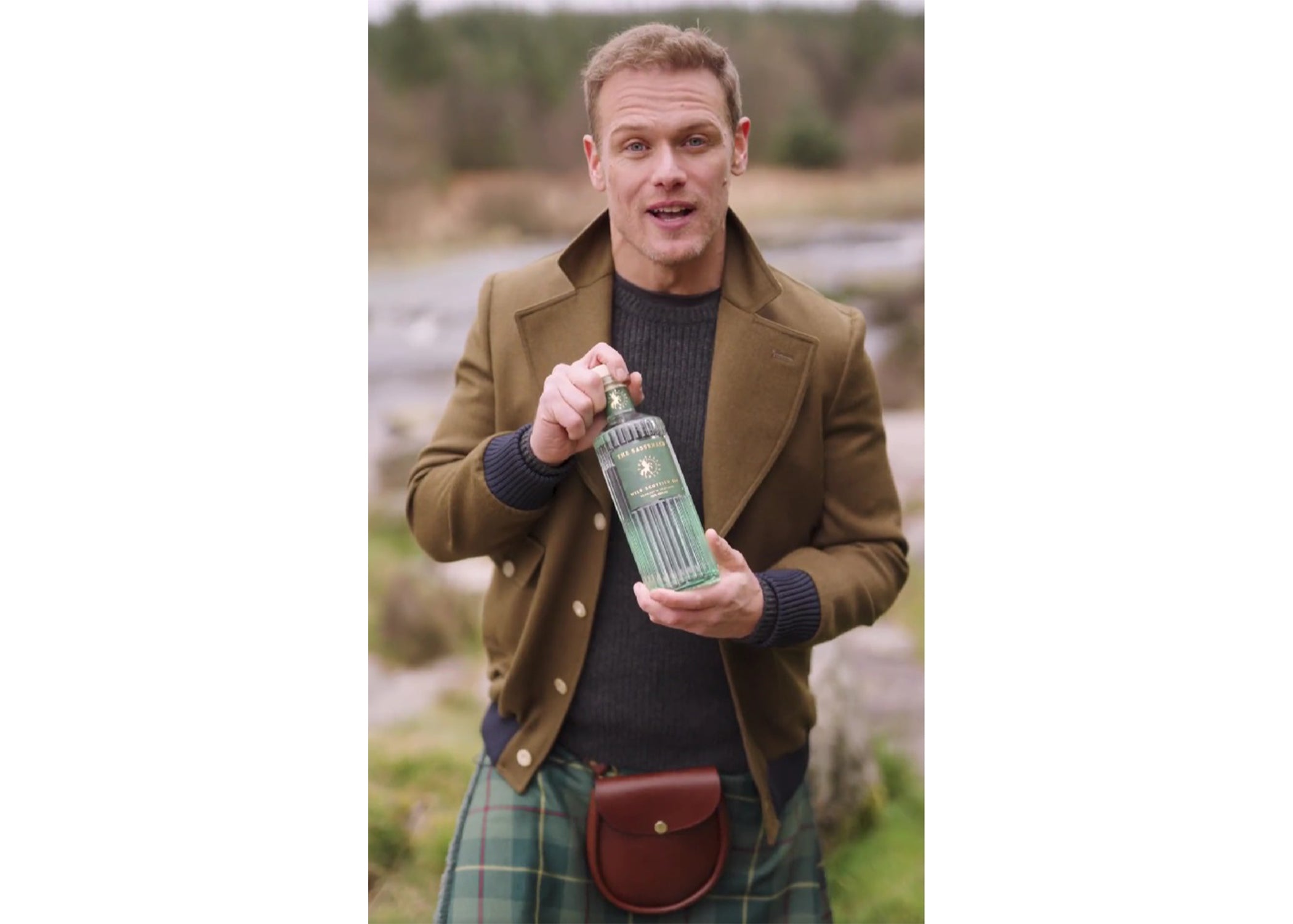 The Sassenach Wild Scottish Gin by Sam Heughan | Sam Heughan gin, Sam ...