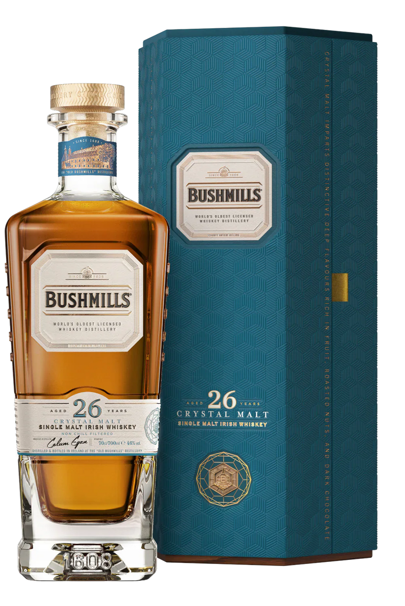 Load image into Gallery viewer, Bushmills 26 Year Old Crystal Malt Single Malt - Main Street Liquor
