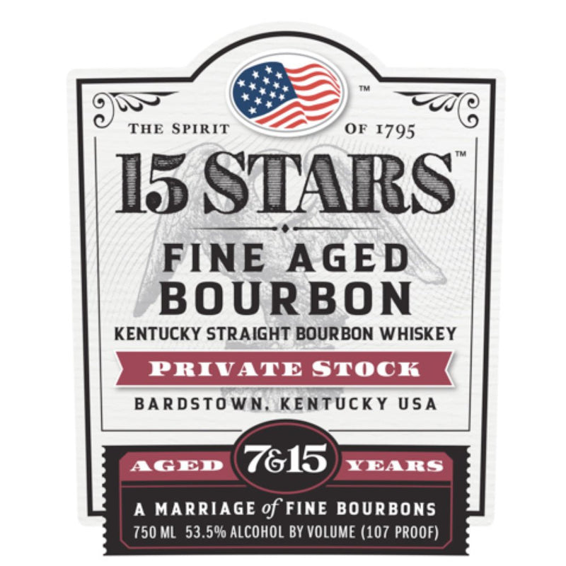 Load image into Gallery viewer, 15 Stars Private Stock 7 &amp; 15 Years - Main Street Liquor
