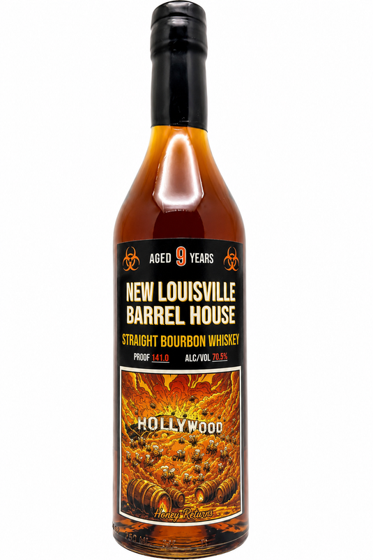 New Louisville 9 Year Bourbon “Hollywood Honey Returns” Straight Bourbon Whiskey - Main Street Liquor