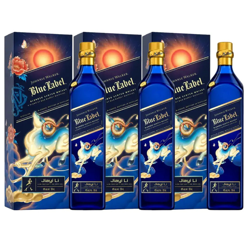 Load image into Gallery viewer, Johnnie Walker Blue Label Year of The Goat Lunar New Year By JiaYi Li (Pre-Order) - Main Street Liquor
