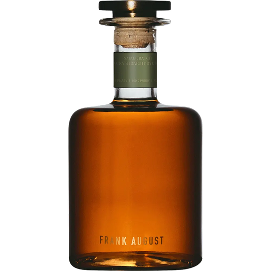 Frank August Small Batch Kentucky Straight Rye Whiskey Frank August