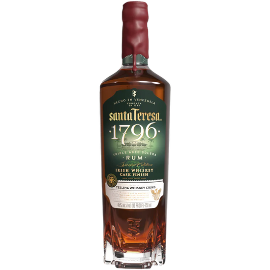 Santa Teresa 1796 Irish Whiskey Cask Finish Rum 750mL - Main Street Liquor