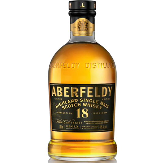 Aberfeldy 18 Year Sangiovese Wine Cask Finish Single Malt Scotch Whisky - Main Street Liquor