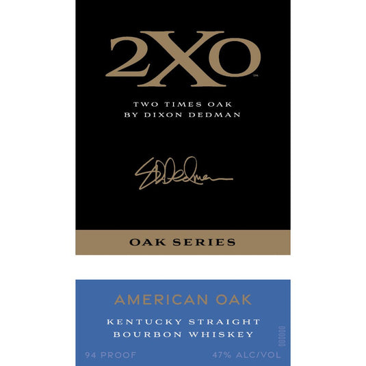 2XO Oak Series American Oak Kentucky Straight Bourbon - Main Street Liquor