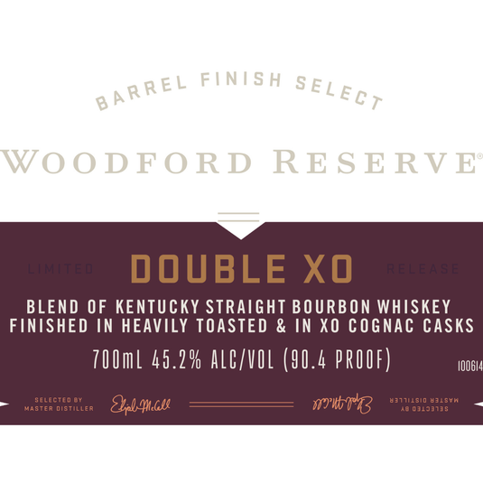 Woodford Reserve Double XO Barrel Finish Select Limited Release Kentucky Straight Bourbon Whiskey 700mL - Main Street Liquor
