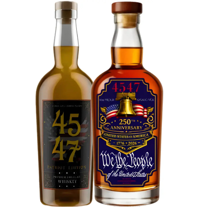 Load image into Gallery viewer, 4547 Bundle: 250th Anniversary Straight Bourbon Whiskey &amp; 4547 American Whiskey - Patriot Edition - Main Street Liquor
