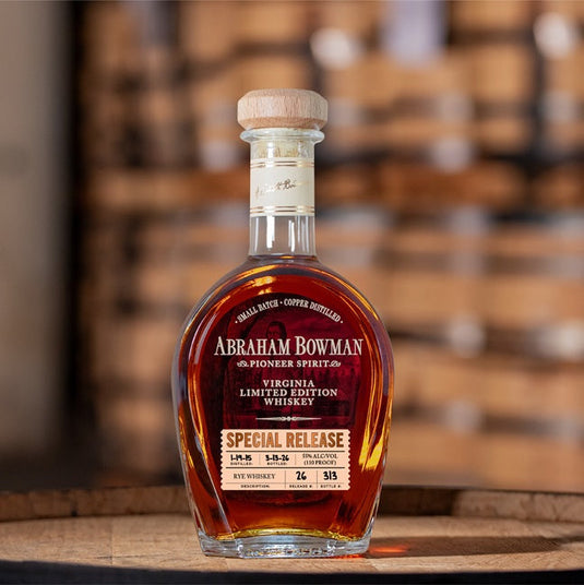 Abraham Bowman Special Release 26 Virginia Rye Whiskey - Main Street Liquor