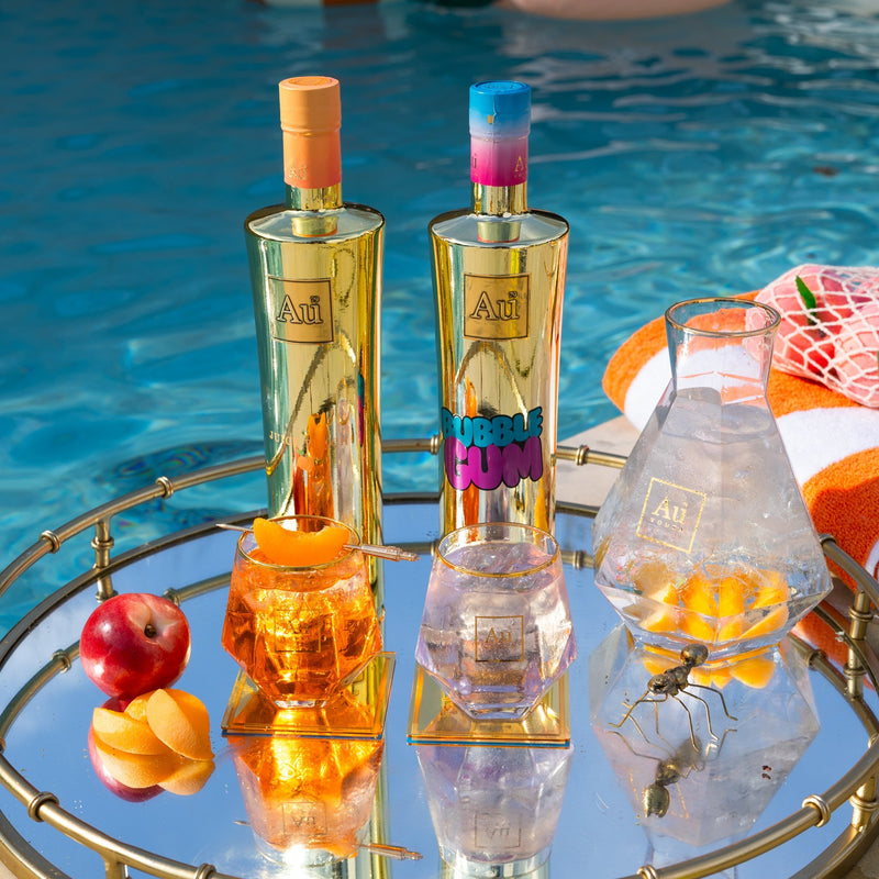Load image into Gallery viewer, Au Vodka Juicy Peach 2 Bottle Combo - Main Street Liquor
