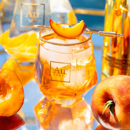 Au Vodka Juicy Peach 750ml
