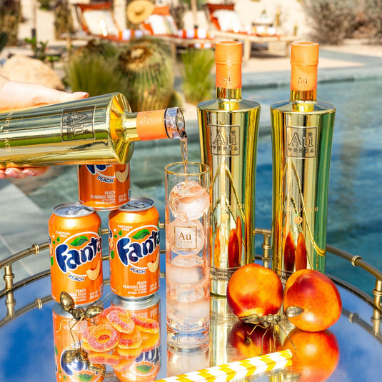Au Vodka Juicy Peach 750ml