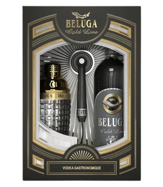 Beluga Noble Gold Line Vodka Gift Set w/ Shaker - Main Street Liquor