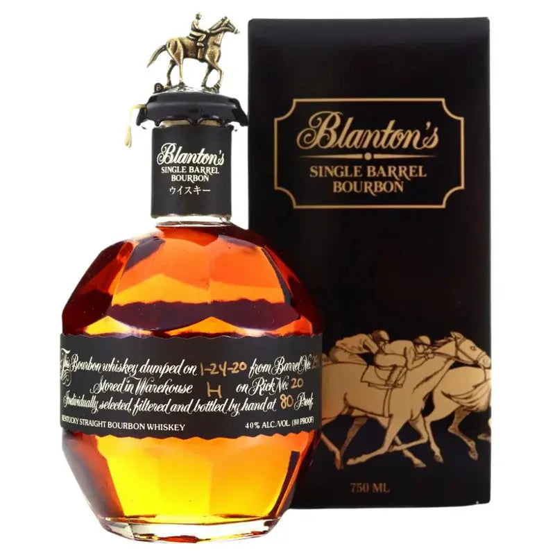 Load image into Gallery viewer, Blanton's Black Label Japanese Edition Single Barrel Bourbon 750ml - Main Street Liquor
