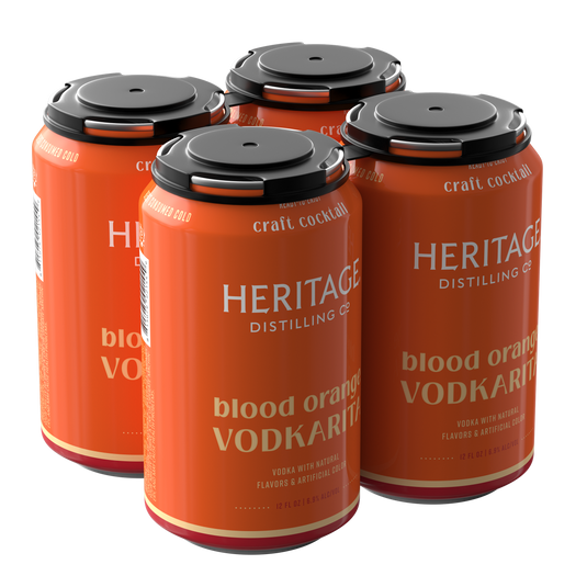 Heritage Distilling Co Blood Orange Vodkarita 4 Pack Cans
