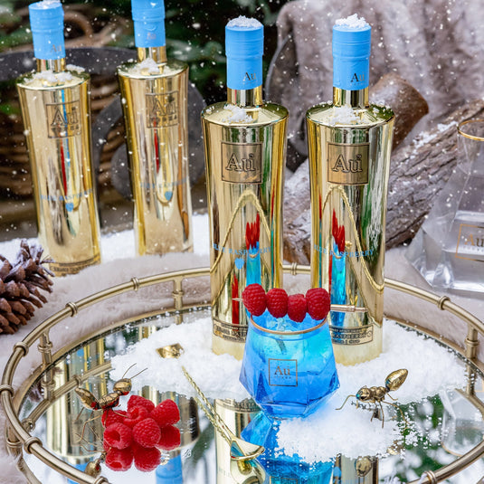 Au Vodka Blue Raspberry - Main Street Liquor