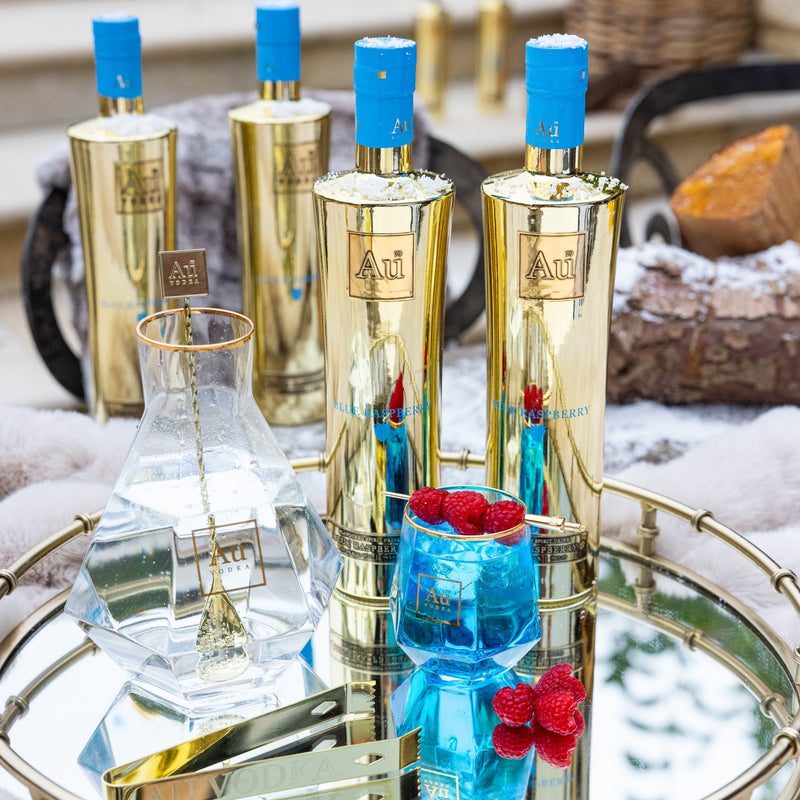 Load image into Gallery viewer, Au Vodka Blue Raspberry - Main Street Liquor
