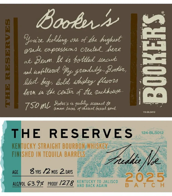 Booker’s The Reserves Batch 2025 Bourbon Whiskey - Main Street Liquor