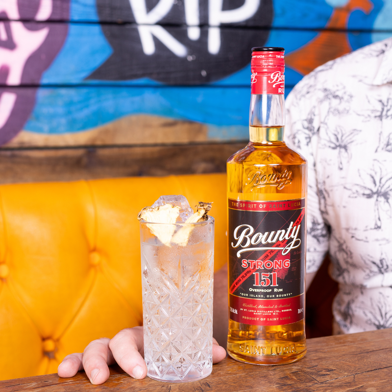 Load image into Gallery viewer, Bounty Saint Lucia Strong 151 Rum 1000ml - Main Street Liquor

