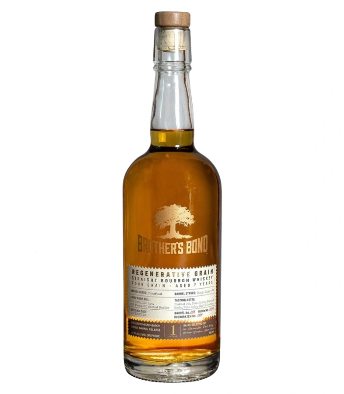 Load image into Gallery viewer, Brother’s Bond Regenerative Grain Straight Bourbon Whiskey 7 Year Aged Limited Micro - Batch - Main Street Liquor
