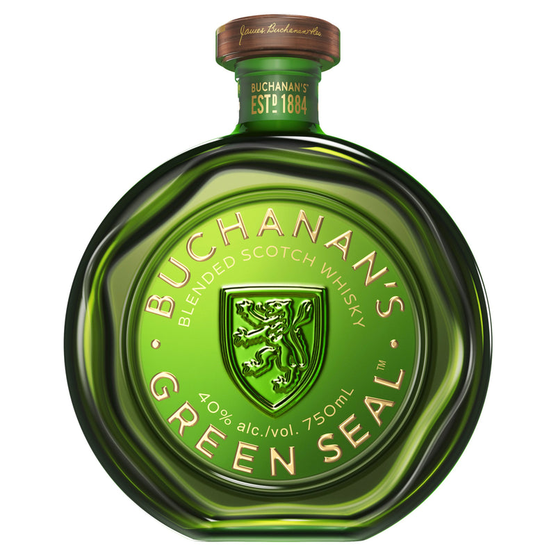 Load image into Gallery viewer, buchanans-green-seal-blended-scotch-750ml
