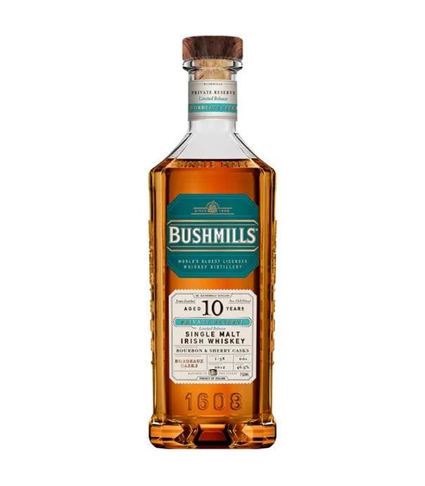 Bushmills 10 Year Old Private Reserve Bordeaux Cask Finished