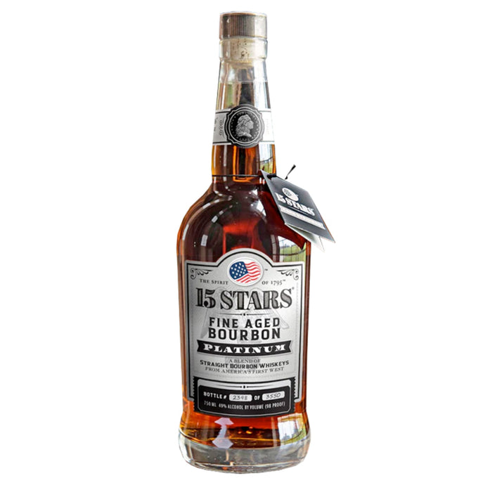 15 Stars Platinum Bourbon Whiskey