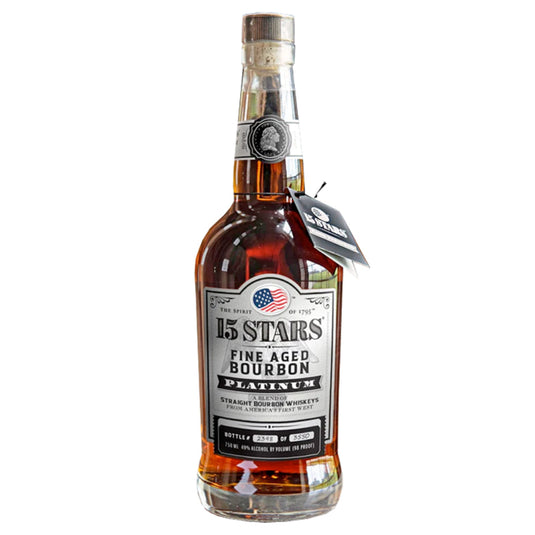 15 Stars Platinum Bourbon Whiskey