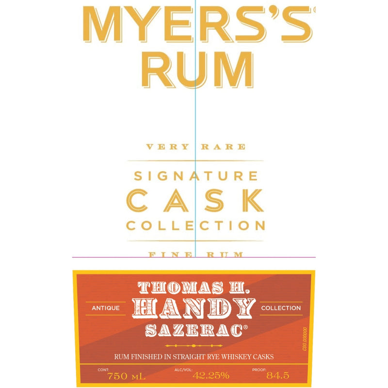 Load image into Gallery viewer, myerss-rum-signature-cask-thomas-h-handy-sazerac-2
