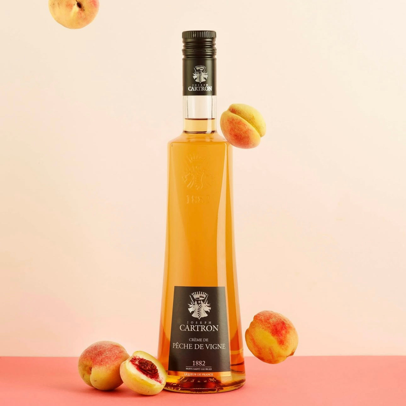 Load image into Gallery viewer, Cartron Crème de Pêche de Vigne (Peach) Liqueur 700 ml - Main Street Liquor
