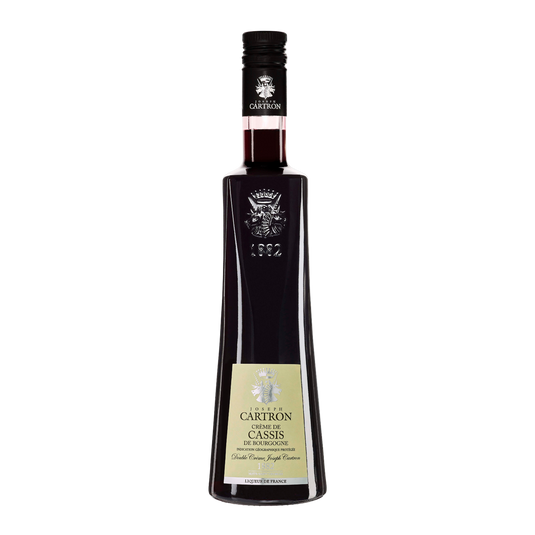 Cartron Crème de Cassis de Bourgogne (Blackcurrant) Liqueur 700 ml - Main Street Liquor