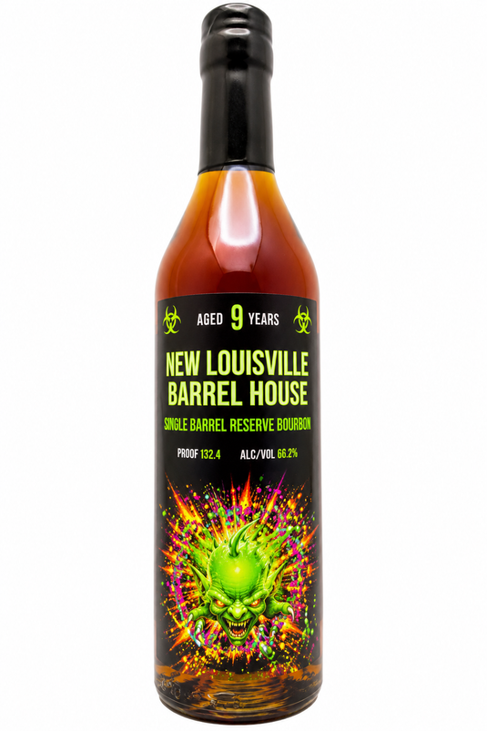New Louisville Barrel House “Green Goblin” 9 Year Old Single Barrel Reserve Bourbon - Main Street Liquor