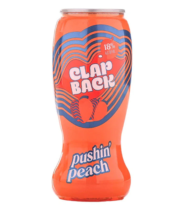 ClapBack Wine Pushin' Peach 375mL