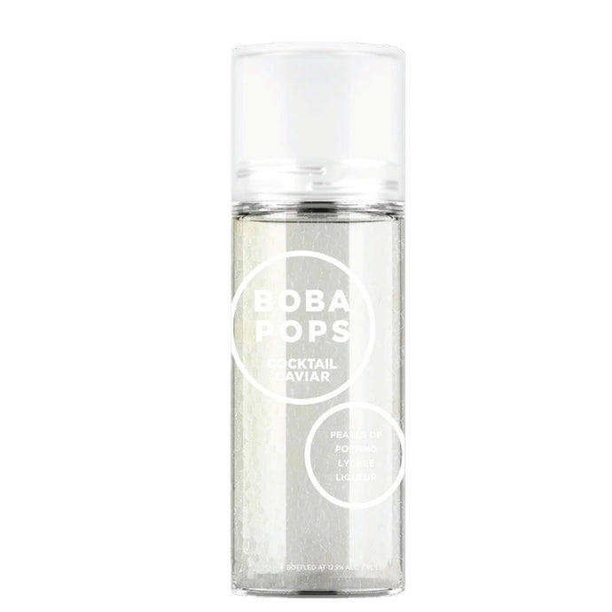 Cocktail Caviar Boba Pops Popping Lychee Liqueur Pearls 375ml