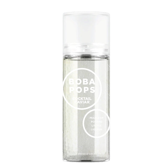 Cocktail Caviar Boba Pops Popping Lychee Liqueur Pearls 375ml