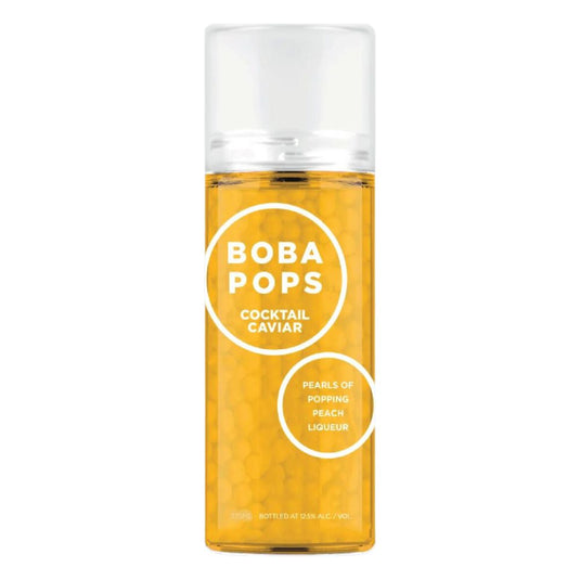 Cocktail Caviar Boba Pops Popping Peach Liqueur Pearls 375ml