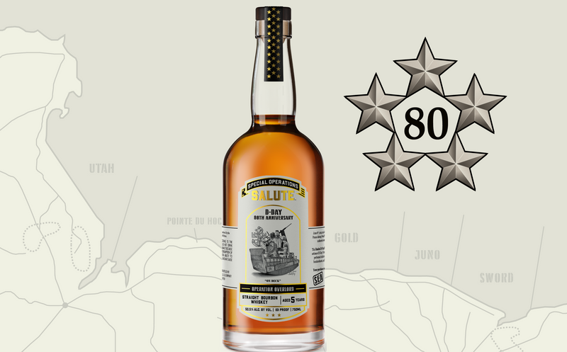 Load image into Gallery viewer, Heritage Distilling Co Special Operations Salute™ Whiskey - D - Day 80th Anniversary - SEA - Main Street Liquor
