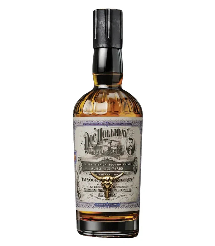 Load image into Gallery viewer, Doc Holliday 15 Year Cask Strength Straight Bourbon 750mL - Main Street Liquor
