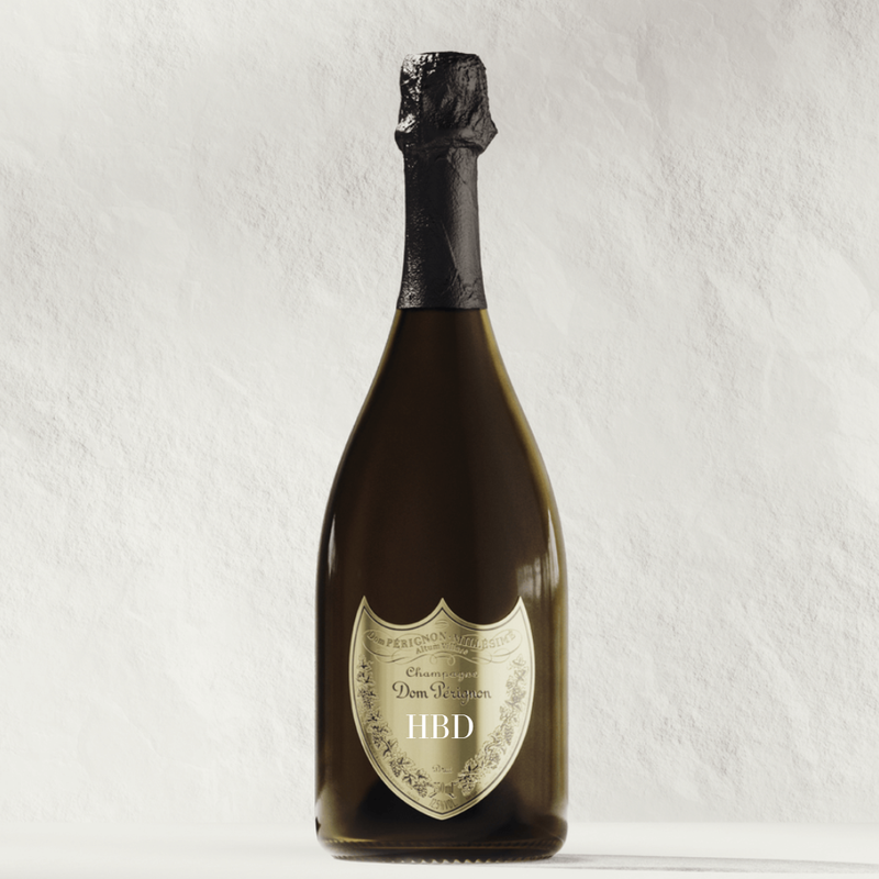 Load image into Gallery viewer, Dom Perignon Brut Champagne "HBD" Shield - Main Street Liquor
