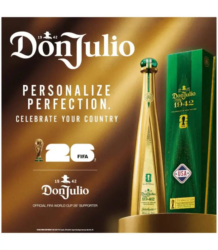 Load image into Gallery viewer, Don Julio 1942 FIFA World Cup 2026 Honor Your Country Limited Edition Tequila Añejo - Main Street Liquor
