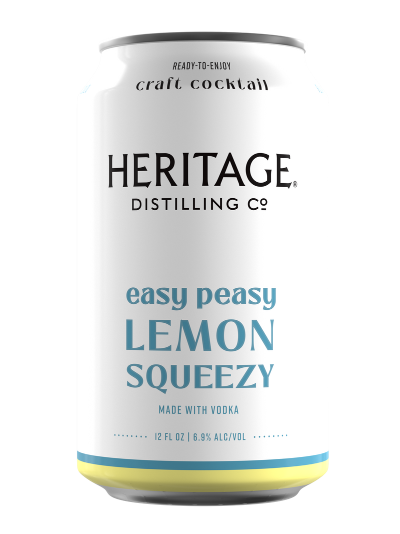Load image into Gallery viewer, Heritage Distilling Co Easy Peasy Lemon Squeezy 4 Pack Cans
